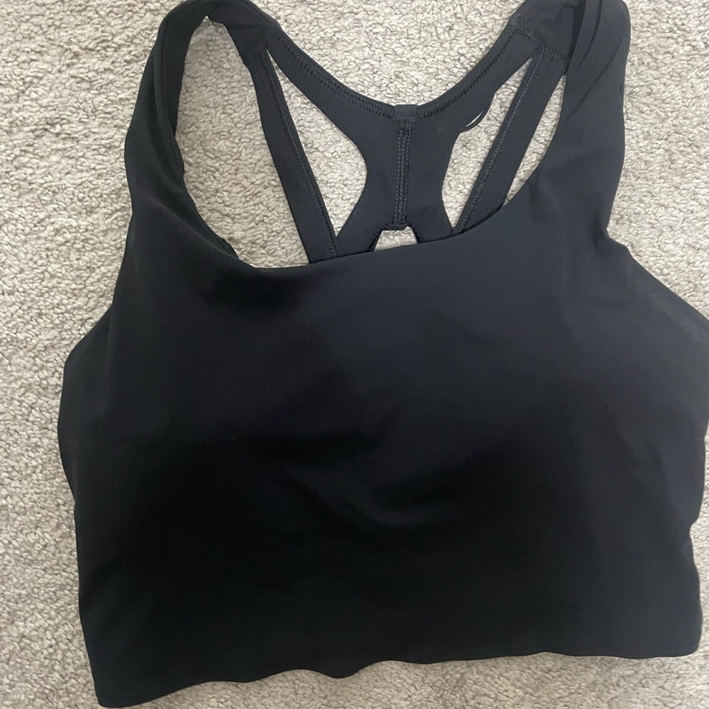 Lululemon cropped top with built in bra!